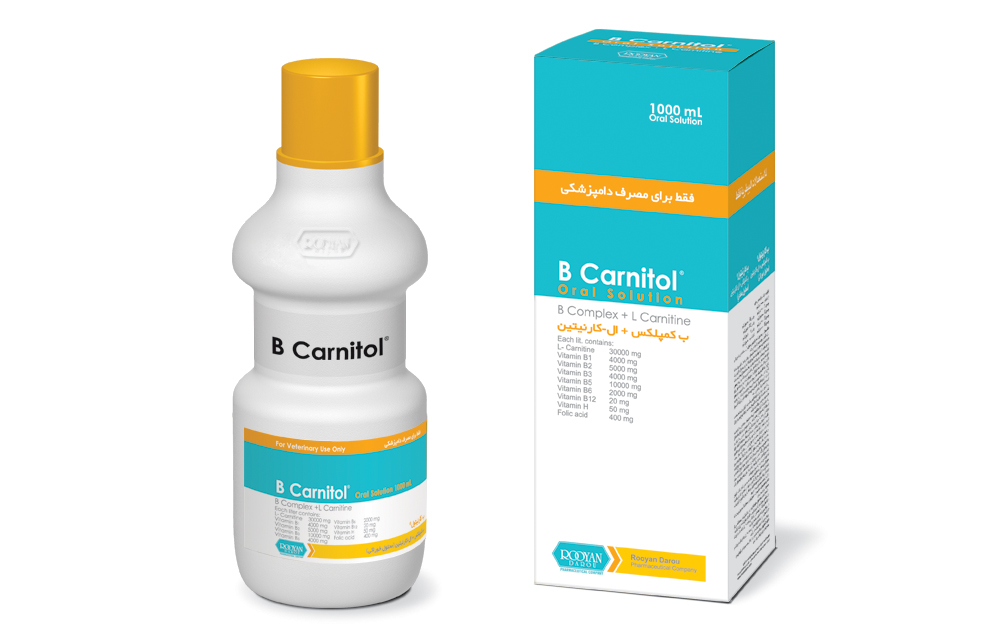 B Carnitol® - B Complex + L-Carnitine - Rooyan Darou