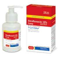 انرو فلوكساسين 10% رویان (پمپ) | Enrofloxacin 10% Rooyan
