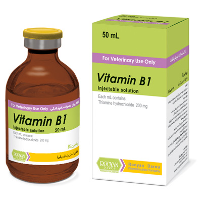 Spanning Glans zout Vitamin B1 - Thiamin - Rooyan Darou
